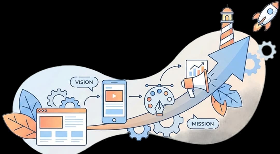 Visi Misi Illustration